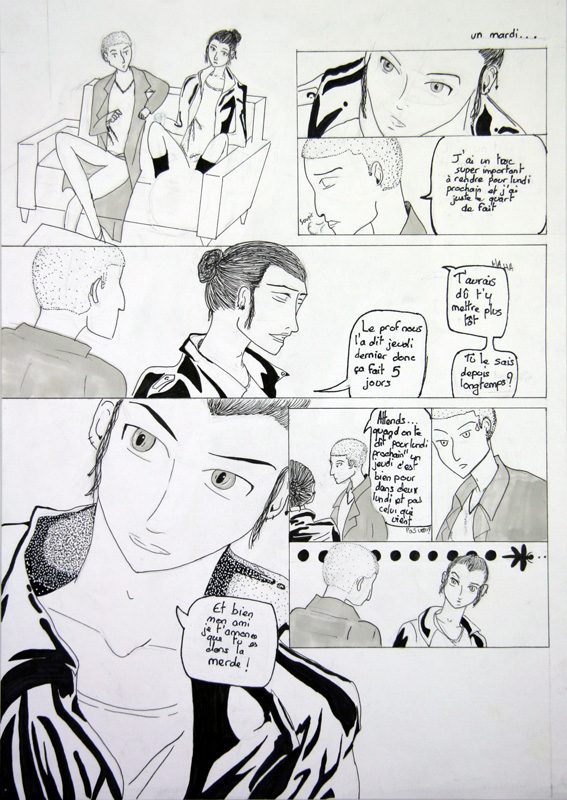 Exposition 2020 – BD/Illustration : travail d’élève 11