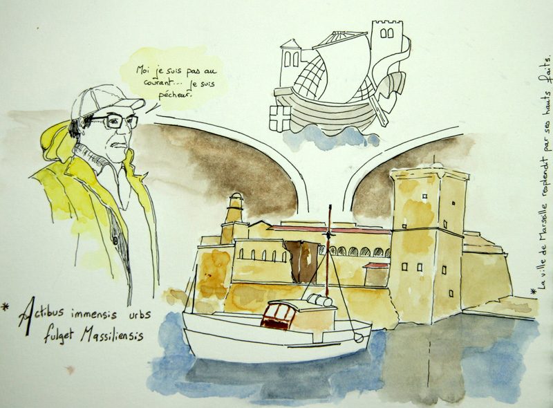 Exposition 2020 – Carnet en Voyage : travail d’élève 10