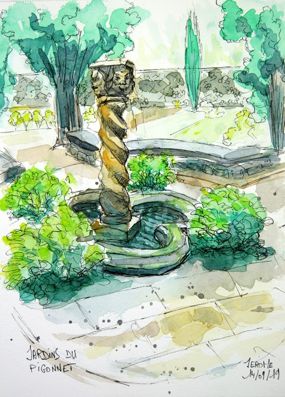 Exposition 2020 – Dessin d&rsquo;Observation : travail d’élève 9