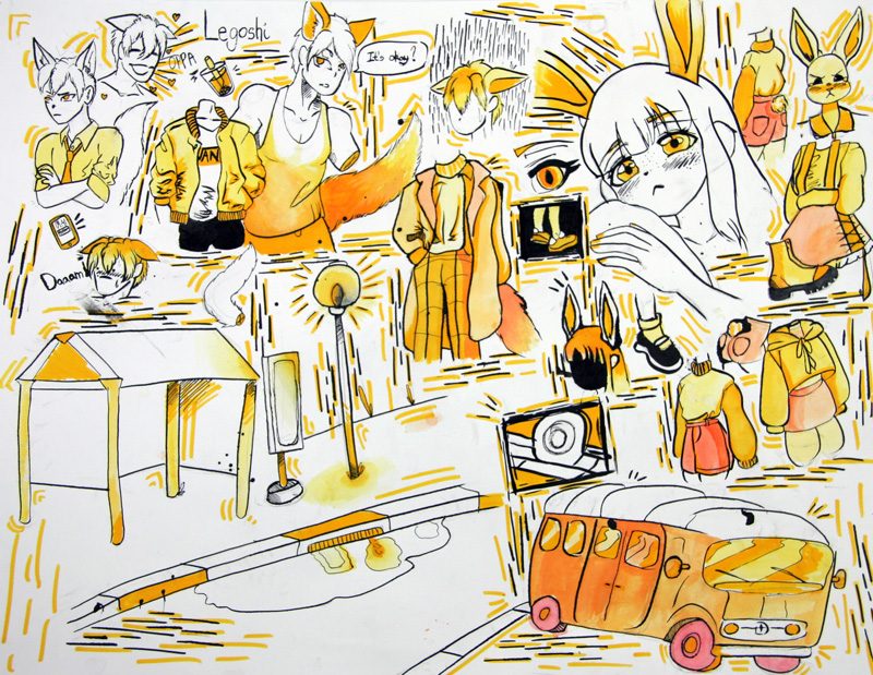Exposition 2020 – BD/Illustration : travail d’élève 20