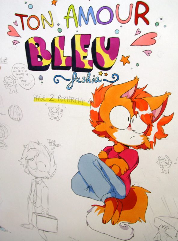 Exposition 2020 – BD/Illustration : travail d’élève 17