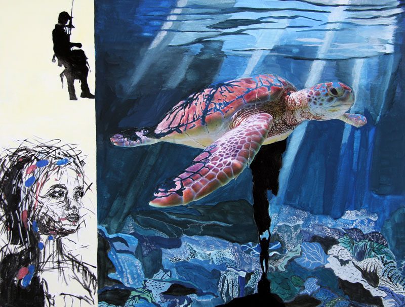 Exposition 2021 – Arts Plastiques : travail d’élève 42