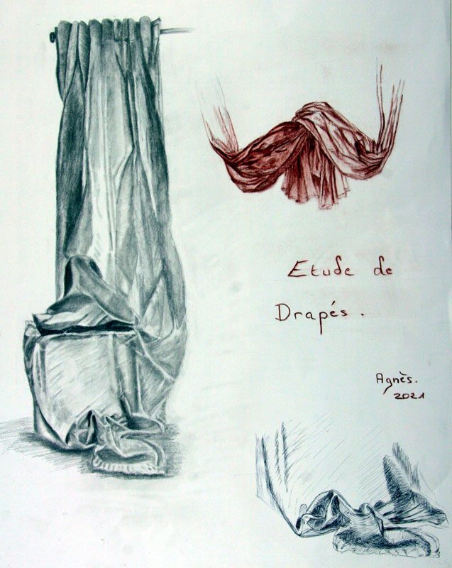 Exposition 2021 – Dessin d’Observation : travail d’élève 18
