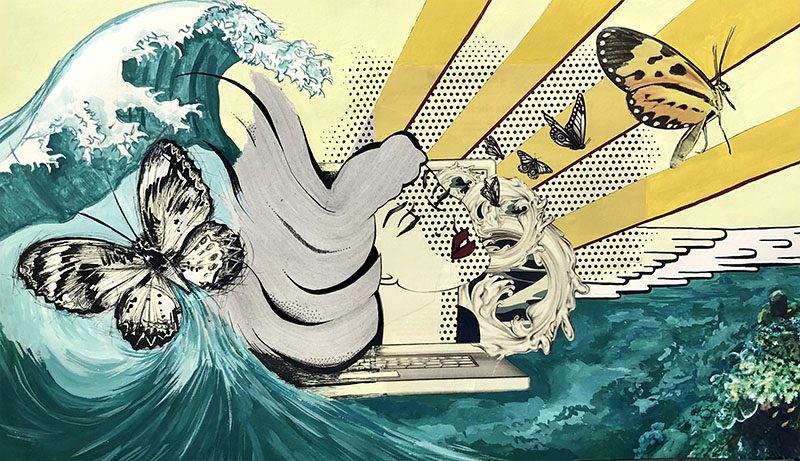 Exposition 2021 – Arts Plastiques : travail d’élève 31