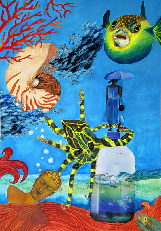 Exposition 2021 – Arts Plastiques : travail d’élève 28