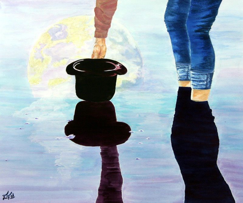 Exposition 2021 – Arts Plastiques : travail d’élève 17
