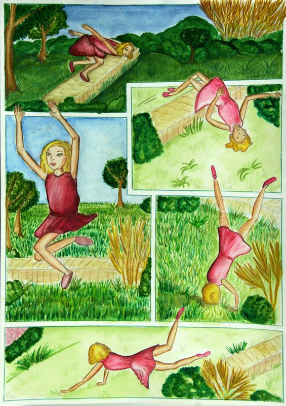 Exposition 2021 – BD/Illustration : travail d’élève 17