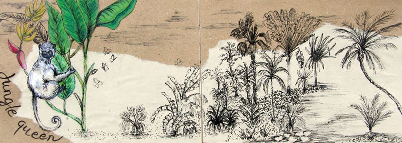 Exposition 2021 – Carnet en Voyage : travail d’élève 19