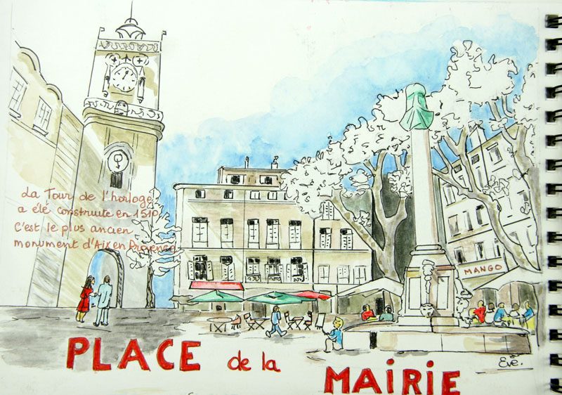 Exposition 2021 – Carnet en Voyage : travail d’élève 13