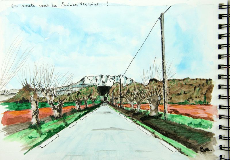 Exposition 2021 – Carnet en Voyage : travail d’élève 12