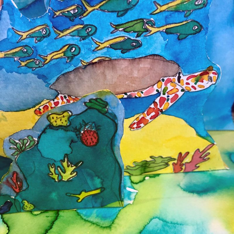 Exposition 2021 – Enfants : travail d’élève 4
