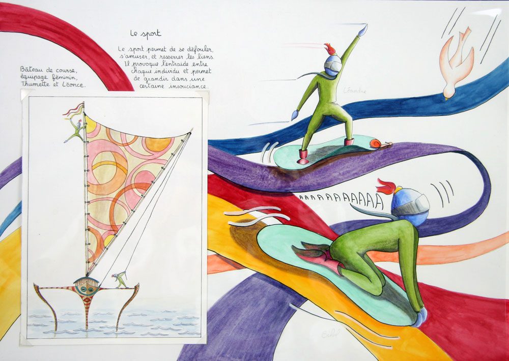 Exposition 2022 – BD/Illustration : travail d’élève 42