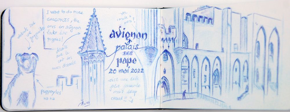 Exposition 2022 – Carnet en Voyage : travail d’élève 30