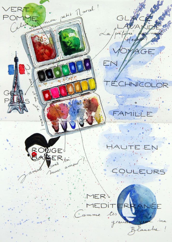 Exposition 2022 – Carnet en Voyage : travail d’élève 20