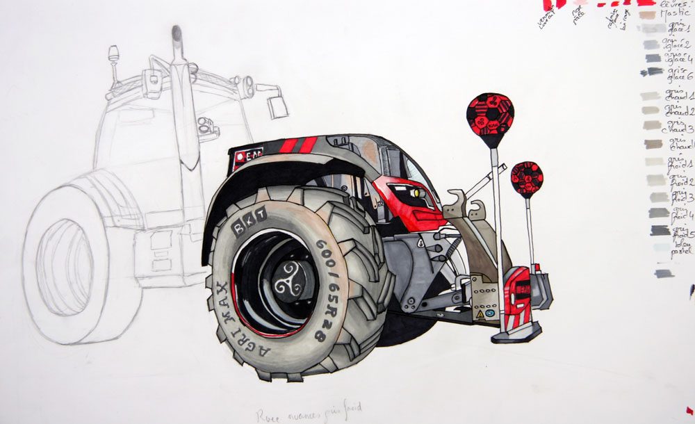 Exposition 2022 – Dessin d’Observation : travail d’élève 14