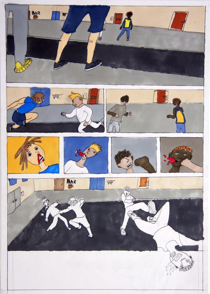 Exposition 2022 – BD/Illustration : travail d’élève 27