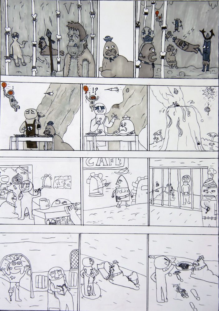 Exposition 2022 – BD/Illustration : travail d’élève 25