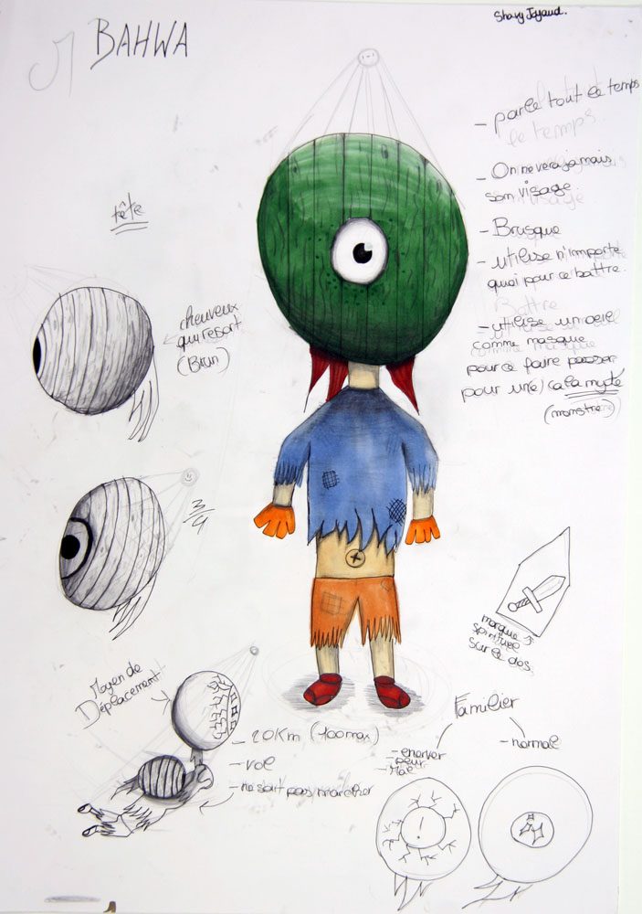 Exposition 2022 – BD/Illustration : travail d’élève 24