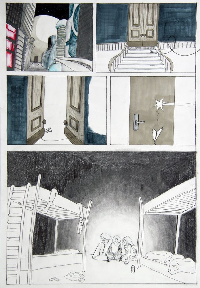 Exposition 2022 – BD/Illustration : travail d’élève 7