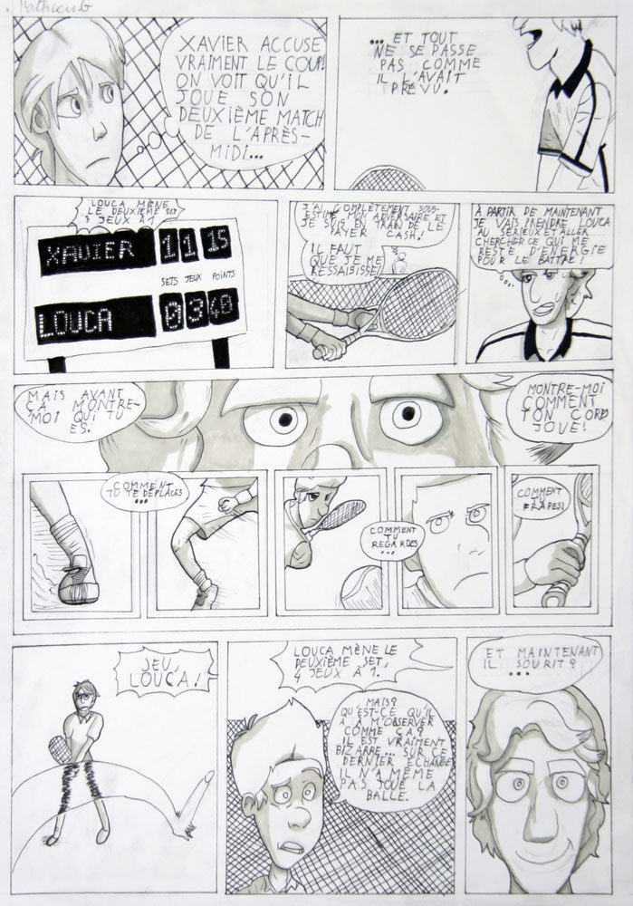 Exposition 2022 – BD/Illustration : travail d’élève 8