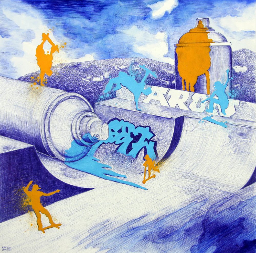 Exposition 2022 – Arts Plastiques : travail d’élève 10