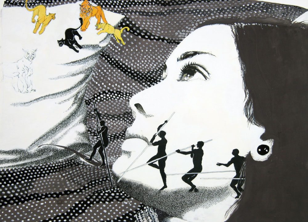 Exposition 2022 – Arts Plastiques : travail d’élève 55