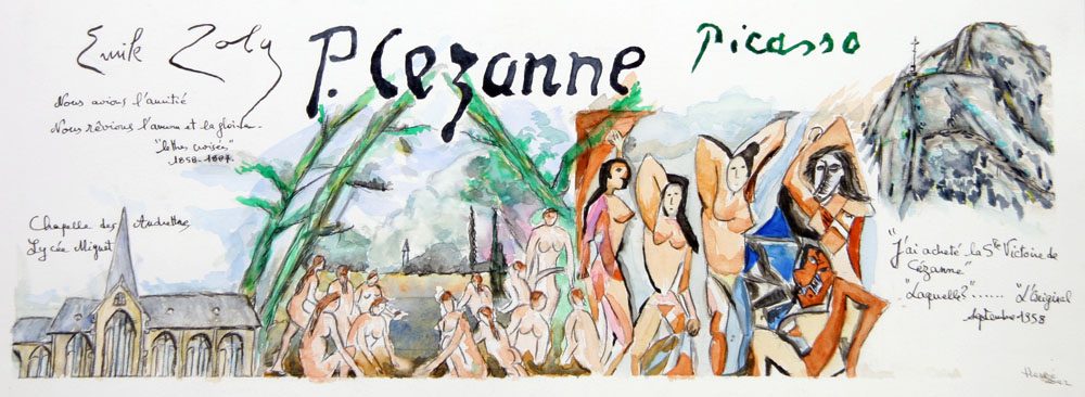 Exposition 2022 – Carnet en Voyage : travail d’élève 10