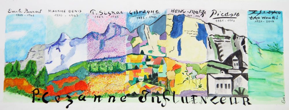 Exposition 2022 – Carnet en Voyage : travail d’élève 5