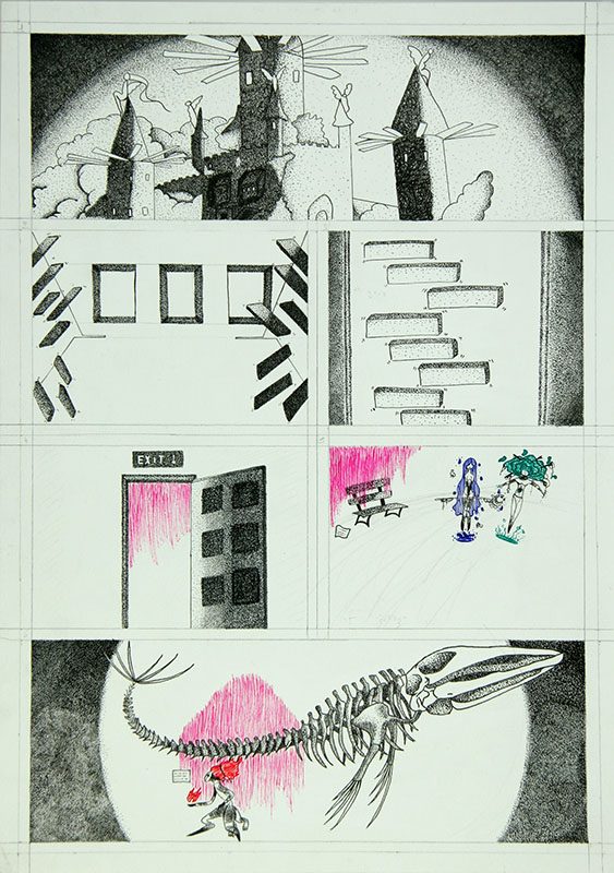 Exposition 2023 – BD/Illustration : travail d’élève 23