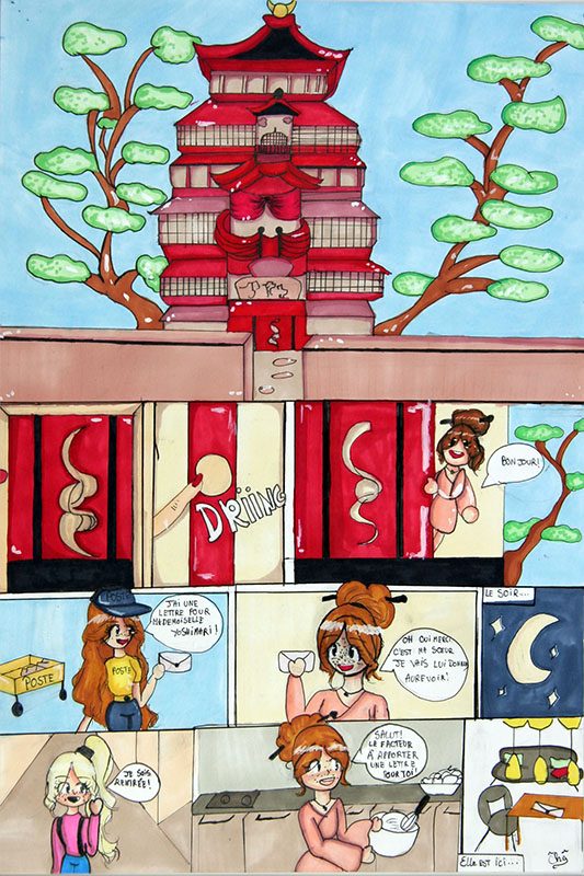 Exposition 2023 – BD/Illustration : travail d’élève 20