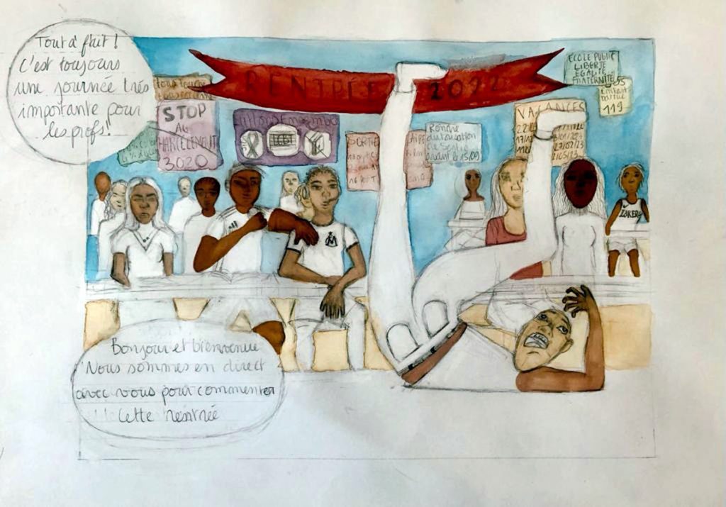 Exposition 2023 – BD/Illustration : travail d’élève 40