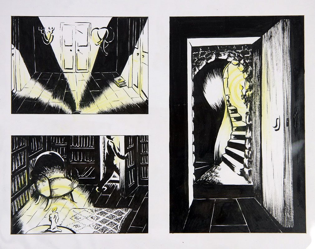 Exposition 2023 – BD/Illustration : travail d’élève 1