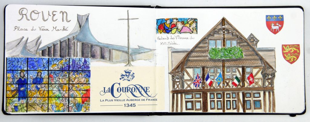 Exposition 2023 – Carnet en Voyage : travail d’élève 21