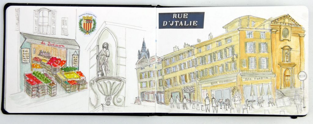 Exposition 2023 – Carnet en Voyage : travail d’élève 20