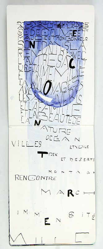 Exposition 2023 – Carnet en Voyage : travail d’élève 17
