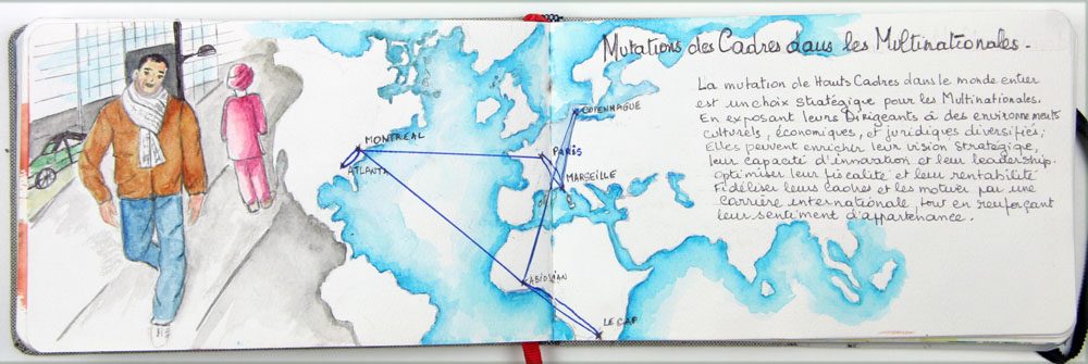 Exposition 2024 – Carnet en Voyage : travail d’élève 20