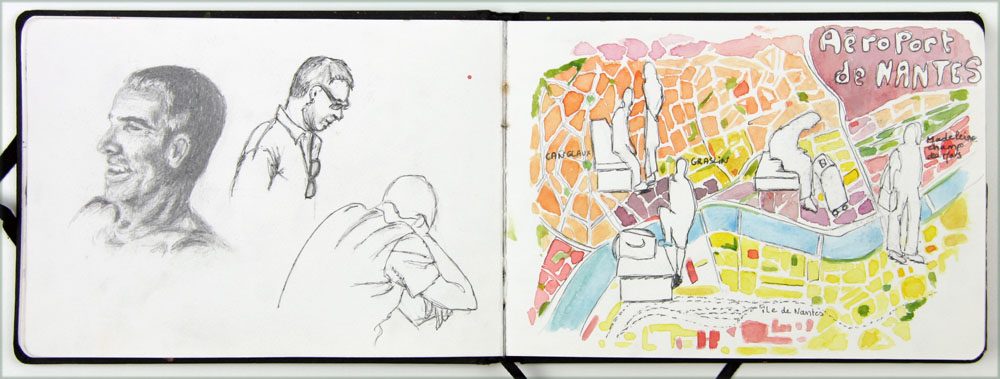Exposition 2024 – Carnet en Voyage : travail d’élève 16