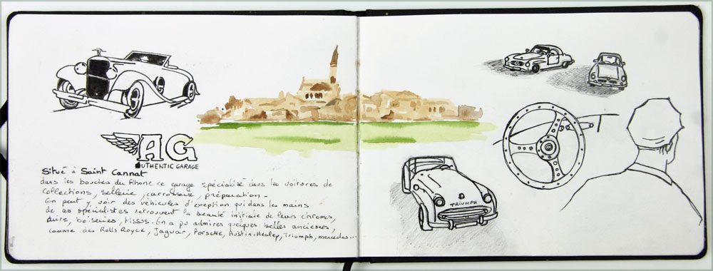 Exposition 2024 – Carnet en Voyage : travail d’élève 15