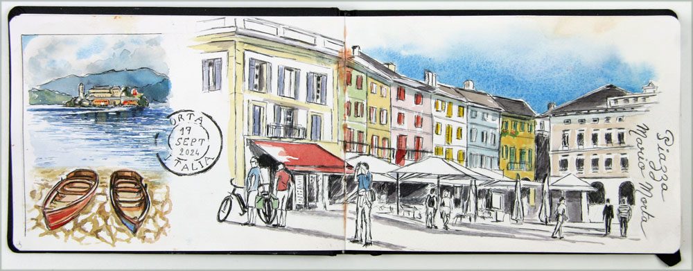 Exposition 2024 – Carnet en Voyage : travail d’élève 14