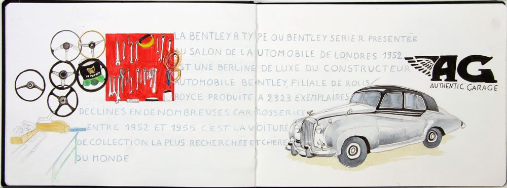 Exposition 2024 – Carnet en Voyage : travail d’élève 10