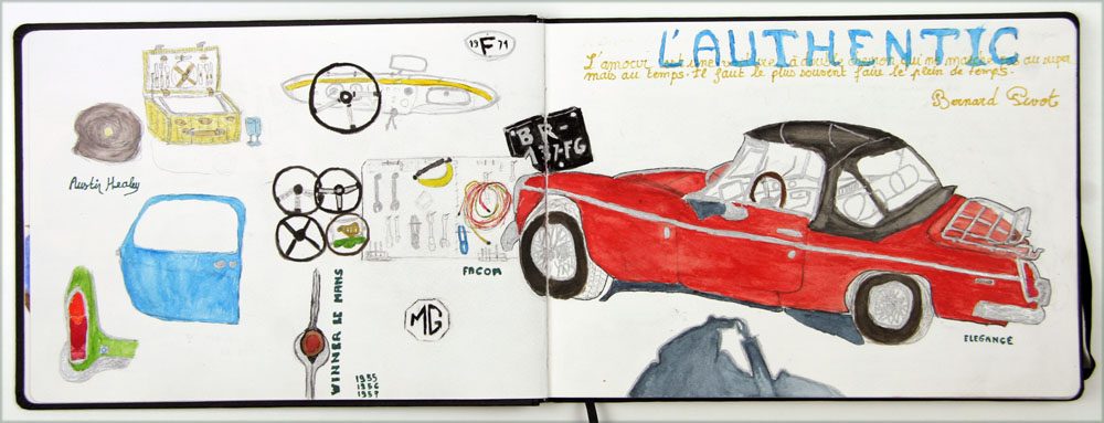 Exposition 2024 – Carnet en Voyage : travail d’élève 5