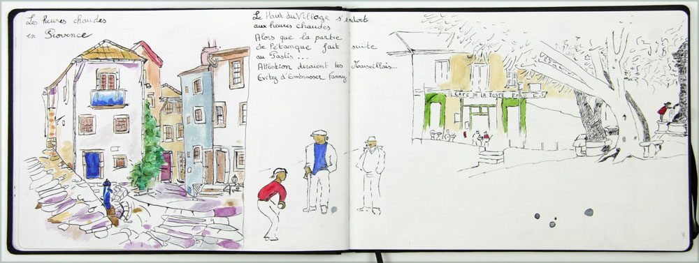 Exposition 2024 – Carnet en Voyage : travail d’élève 4