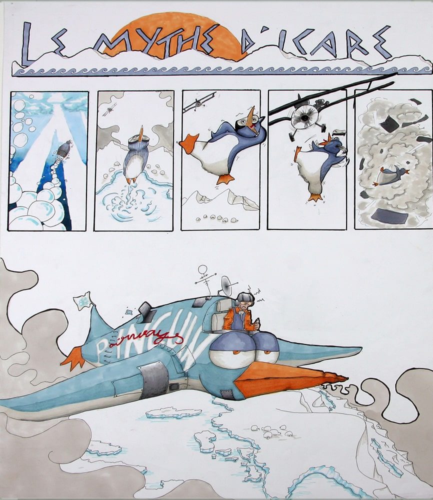 Exposition 2024 – BD/Illustration : travail d’élève 27