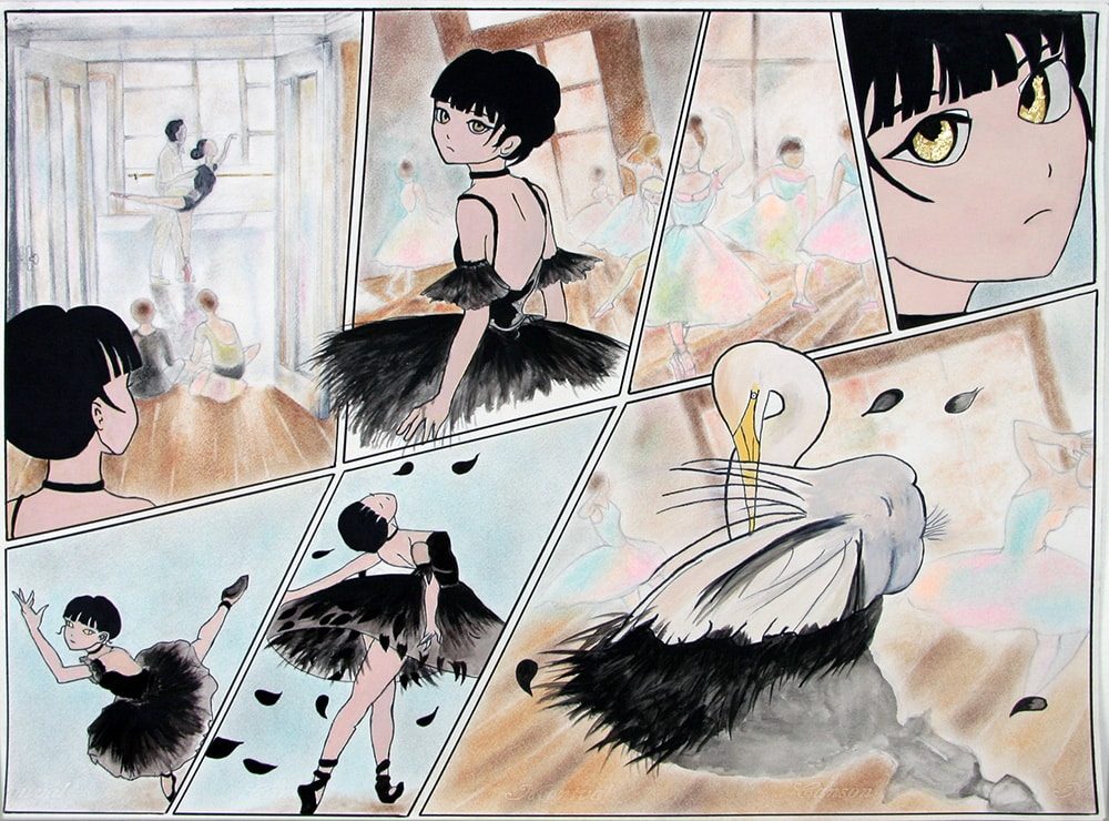 Exposition 2024 – BD/Illustration : travail d’élève 26