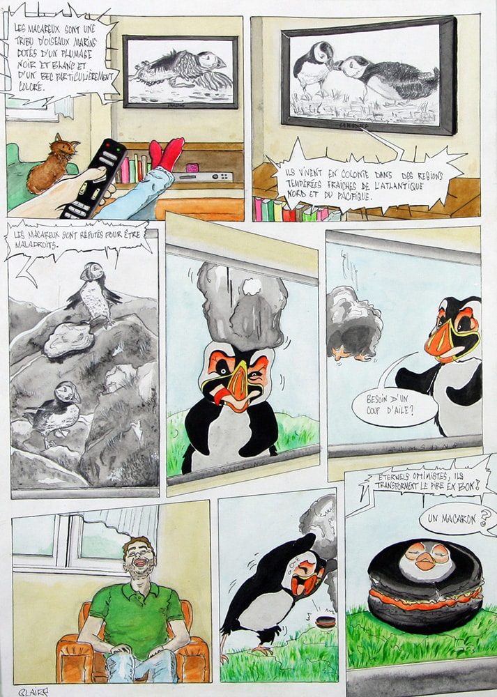 Exposition 2024 – BD/Illustration : travail d’élève 20