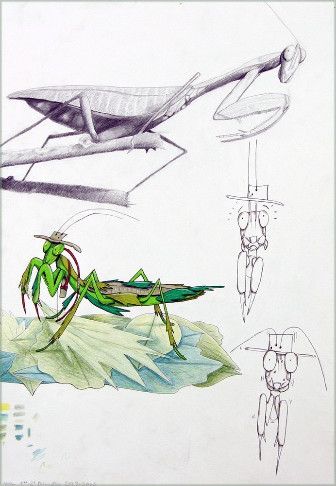 Exposition 2024 – BD/Illustration : travail d’élève 16