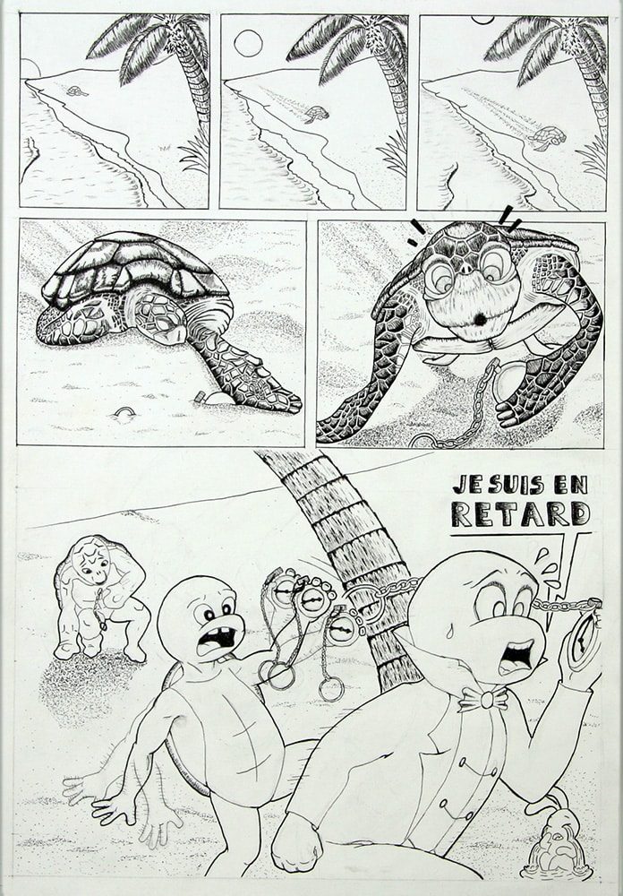 Exposition 2024 – BD/Illustration : travail d’élève 6