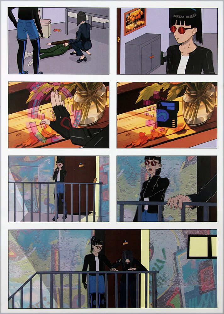 Exposition 2024 – BD/Illustration : travail d’élève 3