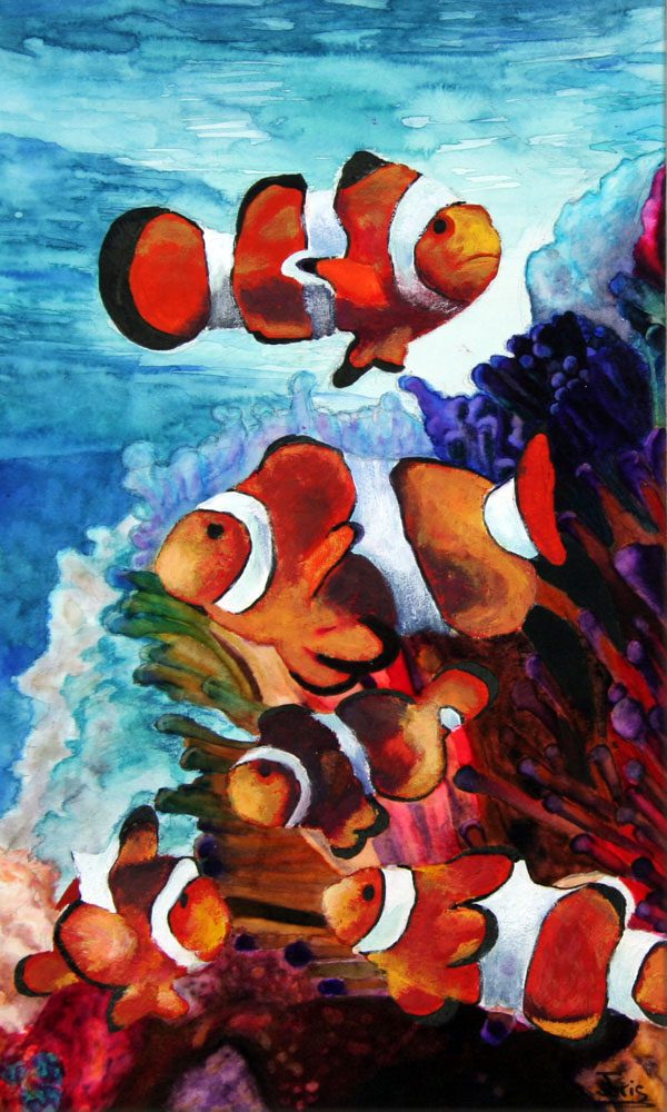 Exposition 2024 – Arts Plastiques : travail d’élève 10