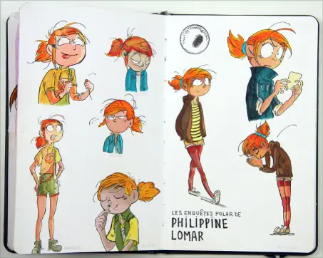 Créer son personnage Manga : BD